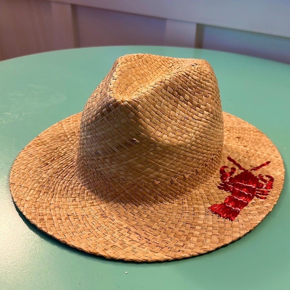 Lobster Straw Hat, Anthropologie